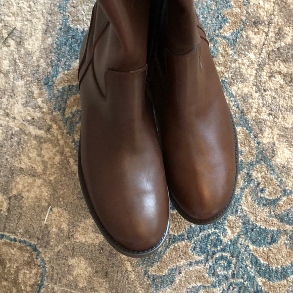 Italian Shoemakers Antonia Leather Boot in brown - Picture 6 of 8